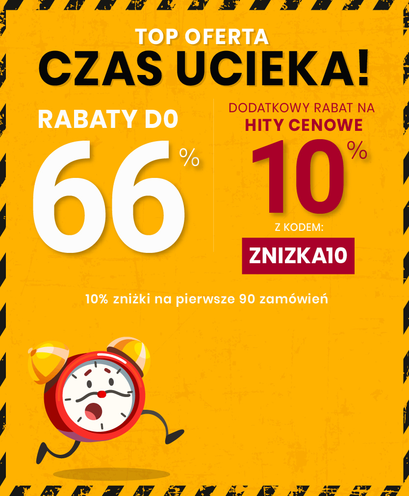 Rabaty do 66 % + extra rabat 10 %