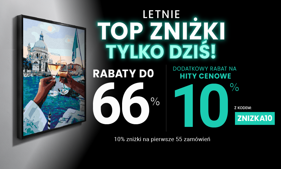 Rabaty do 66 % + extra rabat 10 %