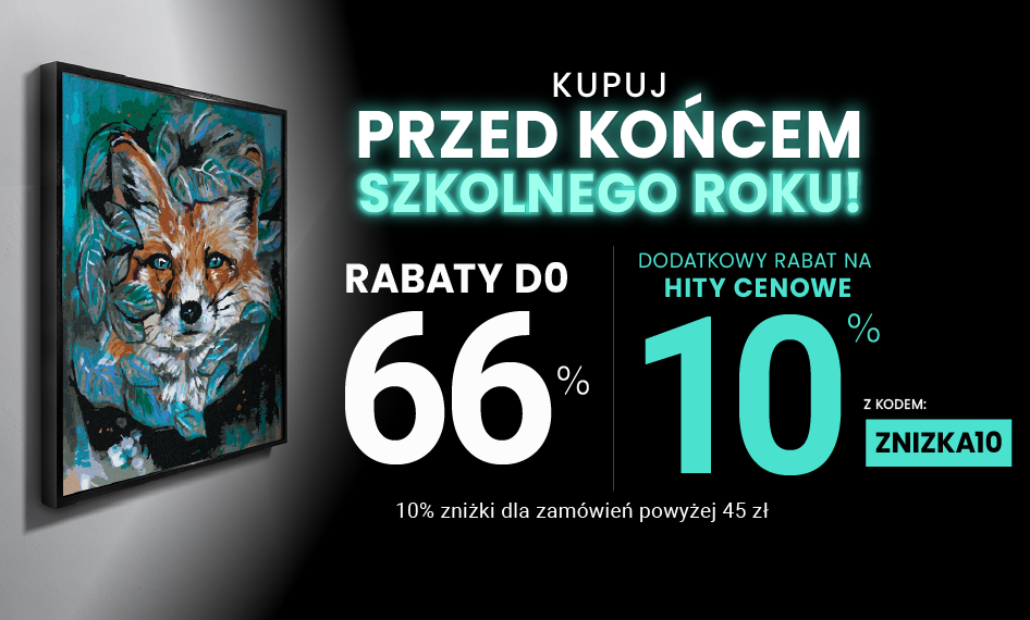 Rabaty do 66 % + extra rabat 10 %