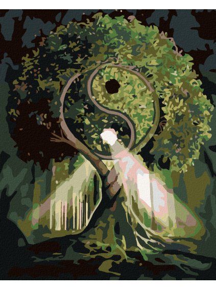 Haft diamentowy - Drzewo harmonii