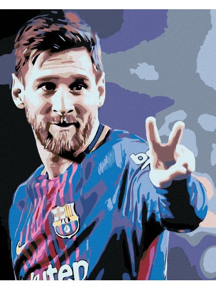 Haft diamentowy - Messi
