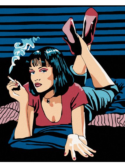 Haft diamentowy - Mia Wallace, Pulpfiction