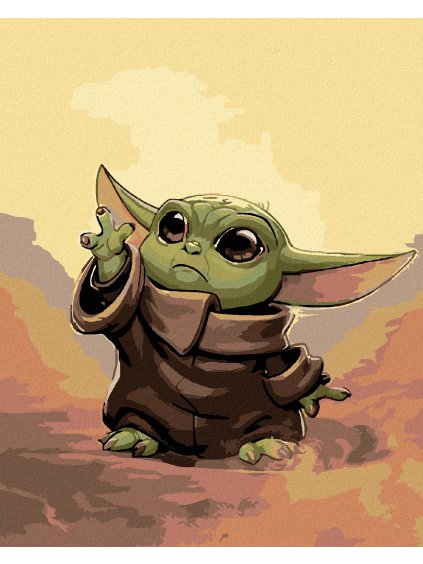 Haft diamentowy - Yoda Baby