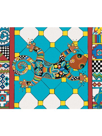 Haft diamentowy - KAMELEON (JONNA JAMES)