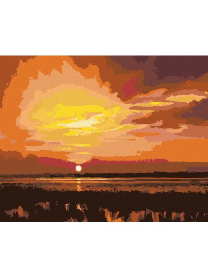 Haft diamentowy - ZACHÓD SŁOŃCA 2 (D. RUSTY RUST)