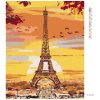 Haft diamentowy - WIEŻA EIFFLA W KOLORACH JESIENI