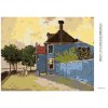 Haft diamentowy - NIEBIESKI DOM W ZAANDAM (CLAUDE MONET)