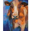Haft diamentowy - KOLOROWA GŁOWA KROWY