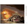 Haft diamentowy - PRZERAŻAJĄCY ALIGATOR (D. RUSTY RUST) (Wariant płótno bez ramy, Rozmiar 40x50 cm)