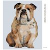 Haft diamentowy - BULDOG ANGIELSKI I KOTY (D. RUSTY RUST)