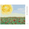 Haft diamentowy - SŁOŃCE NAD POLEM MAKÓW