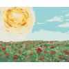 Haft diamentowy - SŁOŃCE NAD POLEM MAKÓW