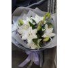 Kytice s lilií a levandulí