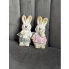 Pár keramických králíků
