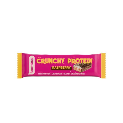 BOMBUS-Crunchy-Protein-Raspberry-50g