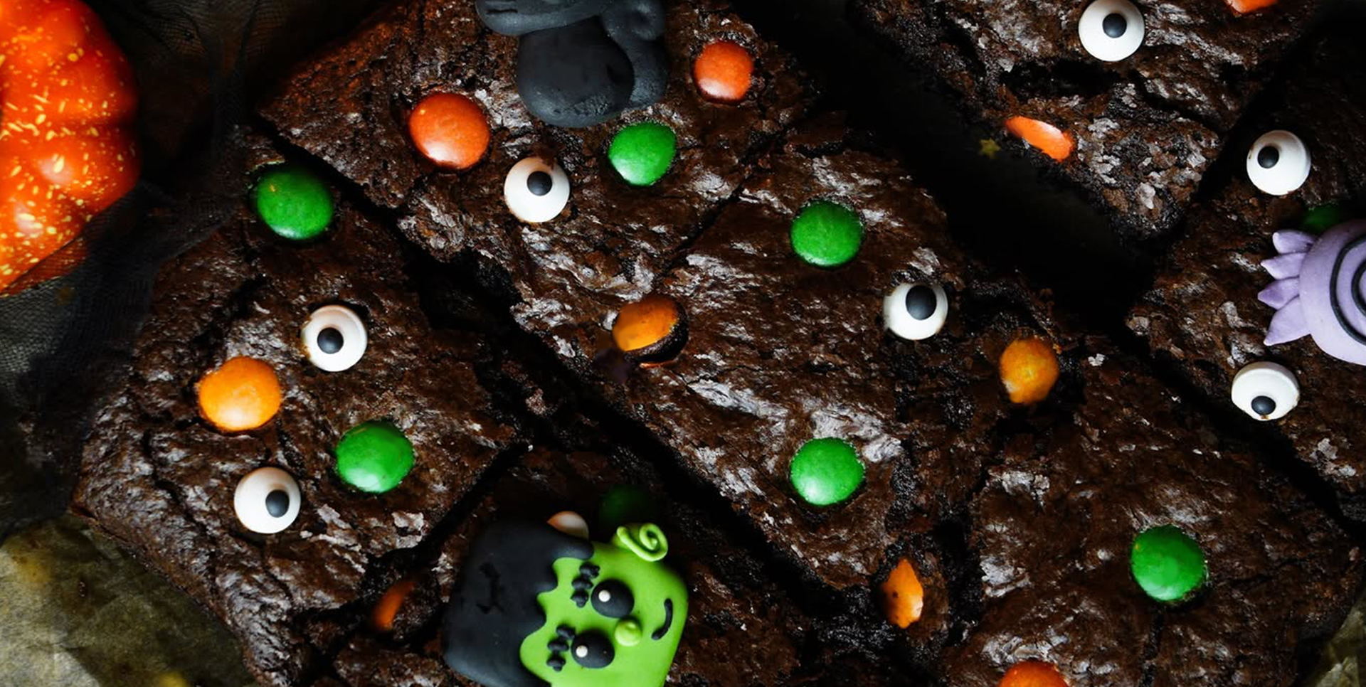 KŘUPAVÉ HALLOWEENSKÉ BROWNIES- DIANA COMPANY- KRISTY.FOOD- DIANA V KUCHYNI