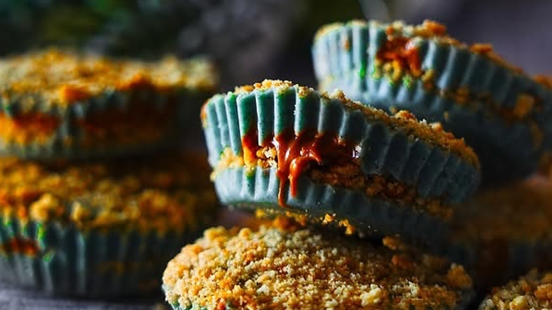 PERNÍKOVO-ČOKOLÁDOVÉ KOŠÍČKY PLNĚNÉ SLANÝM KARAMELEM- DIANA COMPANY- KRISTY.FOOD- DIANA V KUCHYNI