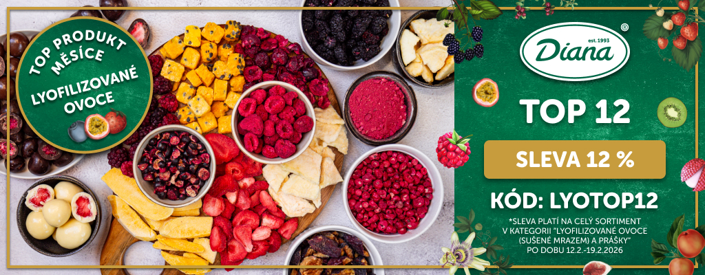 Lyofilizované ovoce