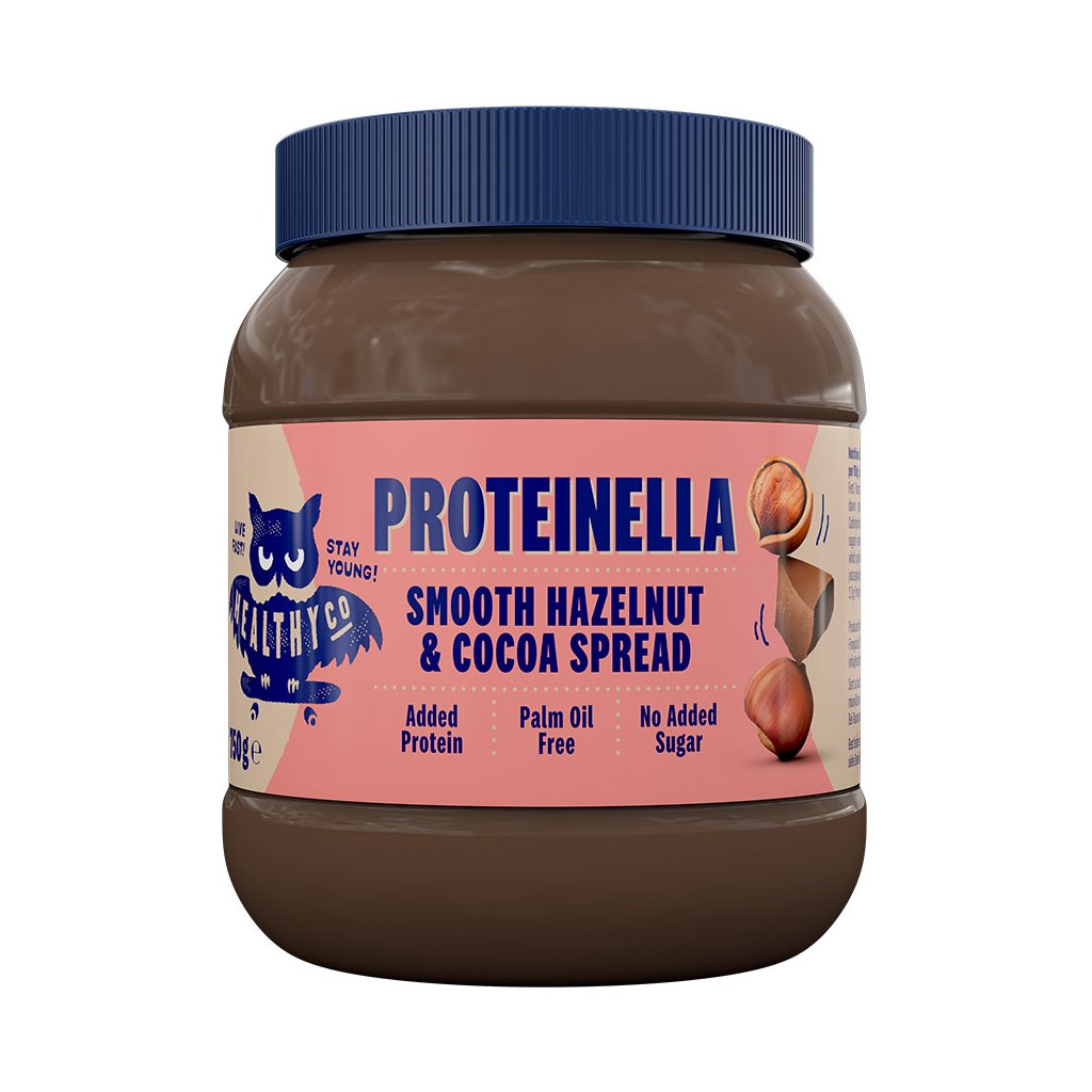 HealthyCo Proteinella - lískový oříšek, čokoláda 750g