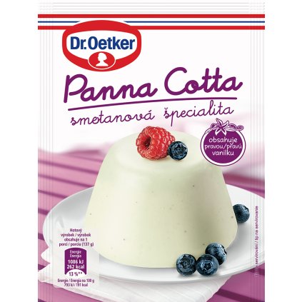 Dr. Oetker Panna Cotta s vanilkou 50g