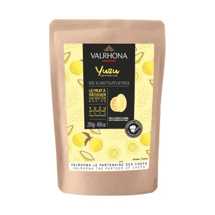 Valrhona Feves Čokoláda Inspiration Yuzu 250g