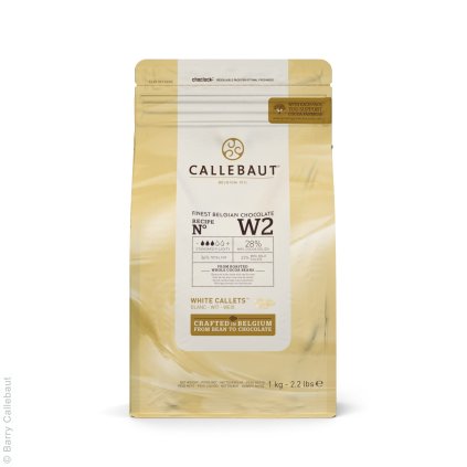 Barry Callebaut Čokoláda W2 bílá 28% 1kg