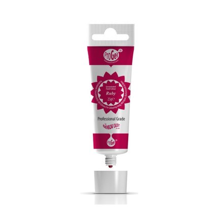 Progel Barva gelová červená rubínová 25g
