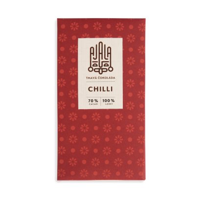 Ajala Tmavá Čokoláda Chilli Bio 45g