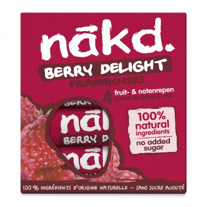 NAKD Berry Delight 4x35g