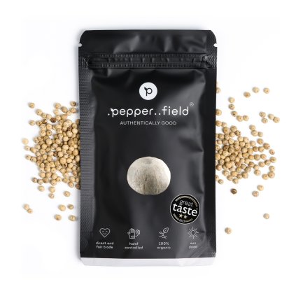 Pepper Field Kampotský pepř bílý - doypack 50g