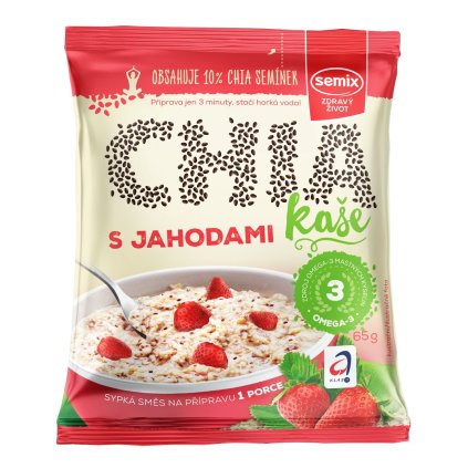 Semix Chia kaše s jahodami 65g