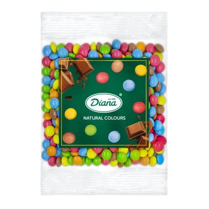 Lentilky s přírodními barvivy 100g