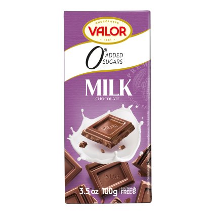 Valor-Mlecna-cokolada-bez-cukru-100-g