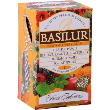 BASILUR Fruit Infusions Assorted Vol. I. přebal 25x1,8g