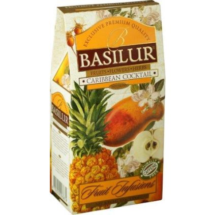 BASILUR Fruit Caribbean Cocktail papír 100g
