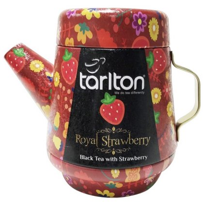 Tarlton tea pot royal strawberry black tea