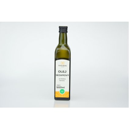 Natural olej sezamový za studena lisovaný 500ml