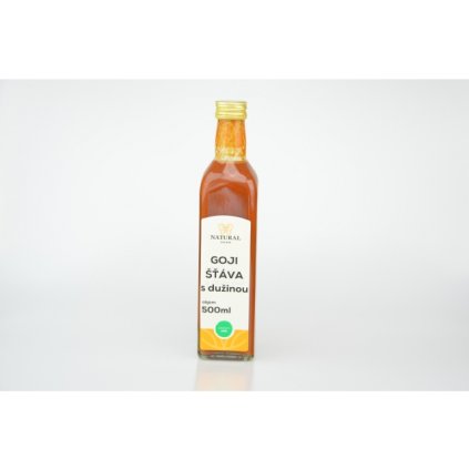 Natural goji šťáva s dužinou 500ml