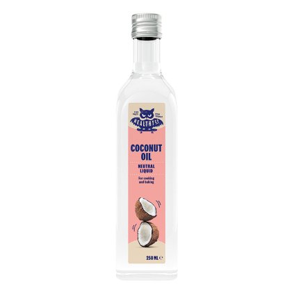 HealthyCo Tekutý kokosový olej – neutrální 250 ml