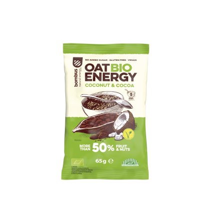 BOMBUS OAT BIO ENERGY Coconut & Cocoa 65g