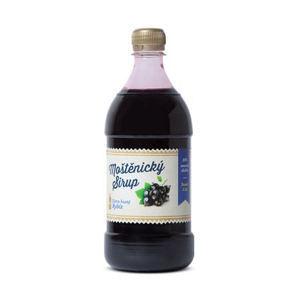 Moštěnický Sirup Černý rybíz 0,7l