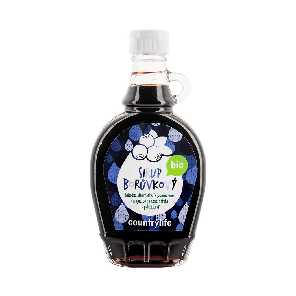 Country life Sirup Borůvkový BIO 250ml