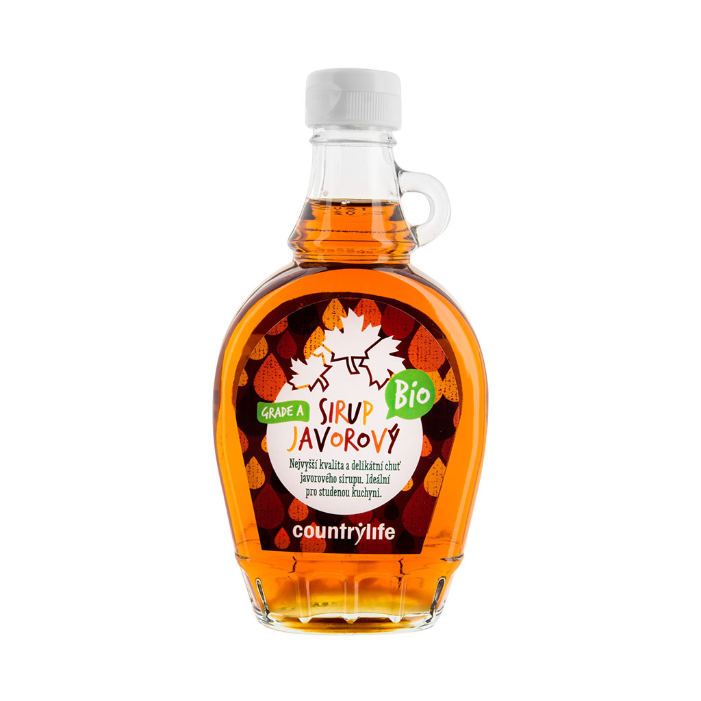 Country life Sirup javorový Grade A BIO 250ml