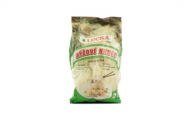 Natural Lucka rýžové nudle bezlepkové 3mm 240g