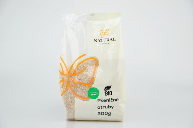 Natural otruby pšeničné BIO 200g