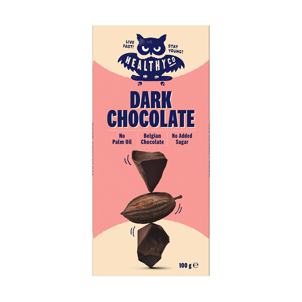 HealthyCo Chocolate - hořká 100g
