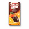 Torras Hořká čokoláda s pomerančem 75g