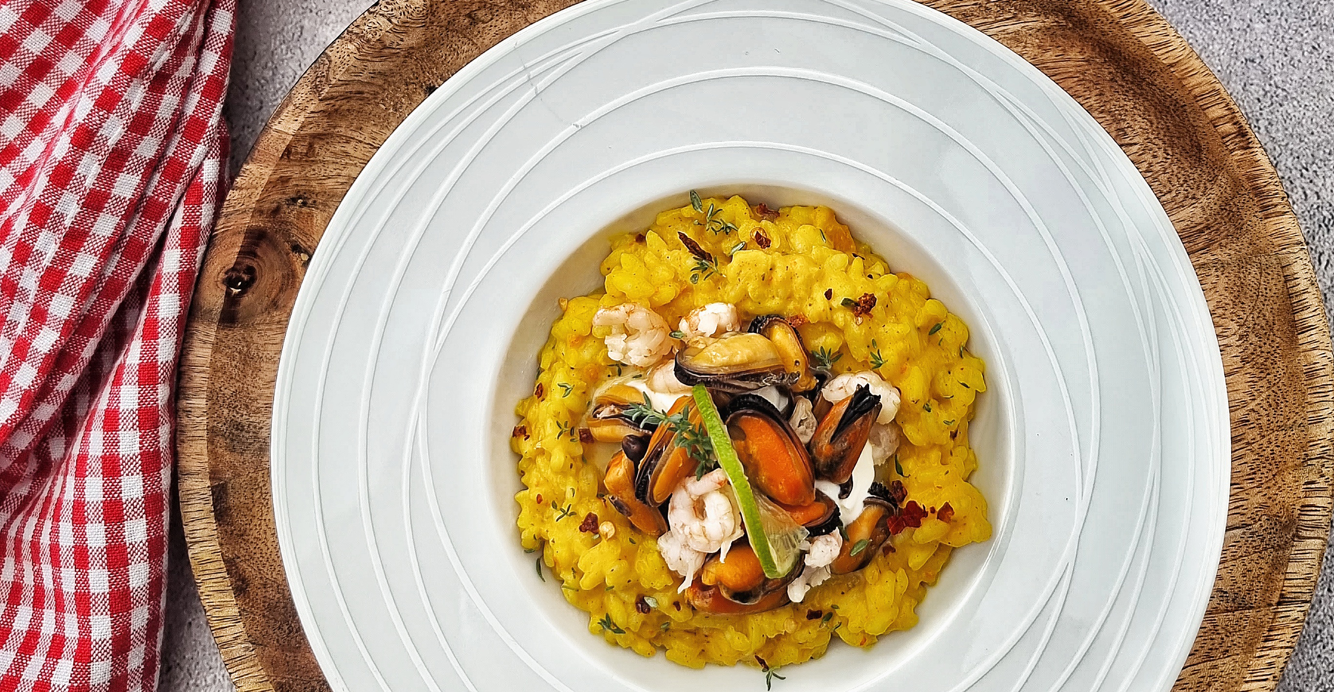 KÜRBISCREME-RISOTTO MIT MEERESFRÜCHTEN- DIANA COMPANY & KETRIN SLADUCKA