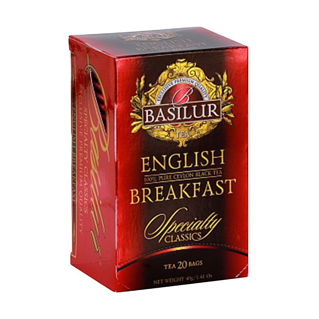 BASILUR Specialty English Breakfast přebal 20x2g