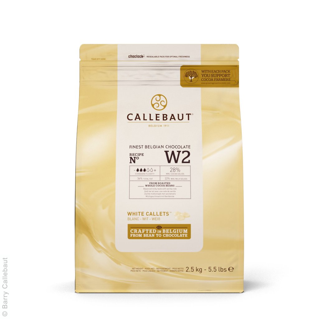Barry Callebaut Čokoláda bílá 2,5 kg